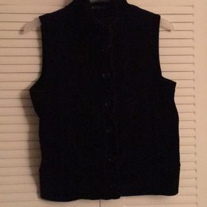 🔥Sale🔥..sweaters 2 for $6..cute velour and corduroy vest/buttons..EUC